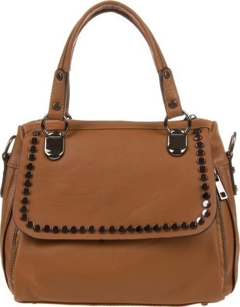 Geanta de mana din piele naturala Antonia Moretti AM0338, Cognac, #1, Bagsy