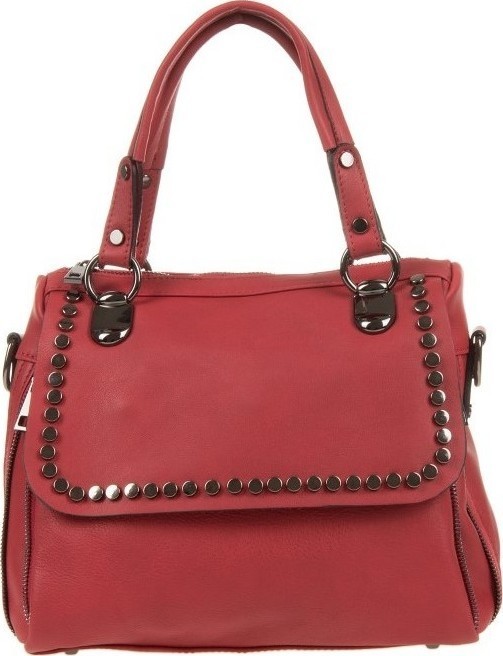 Geanta de mana din piele naturala Antonia Moretti AM0338 ,Rosu, #1, Bagsy