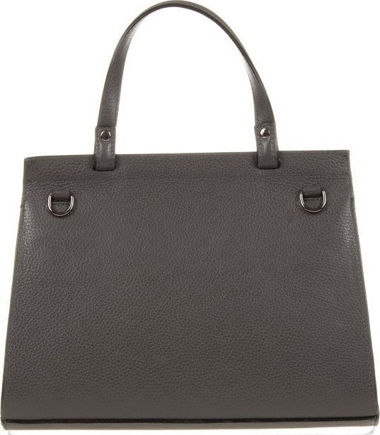 Geanta de mana din piele naturala Antonia Moretti AM0348, Gri, Nr. 3, Bagsy