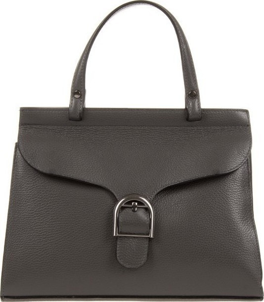 Geanta de mana din piele naturala Antonia Moretti AM0348, Gri, Nr. 1, Bagsy