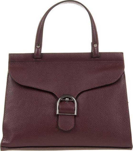 Geanta de mana din piele naturala Antonia Moretti AM0348, Visiniu, #1, Bagsy