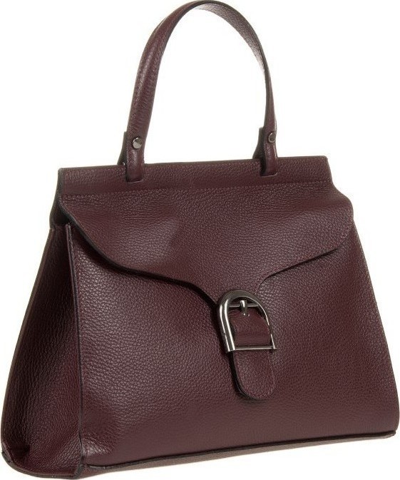 Geanta de mana din piele naturala Antonia Moretti AM0348, Visiniu, #2, Bagsy