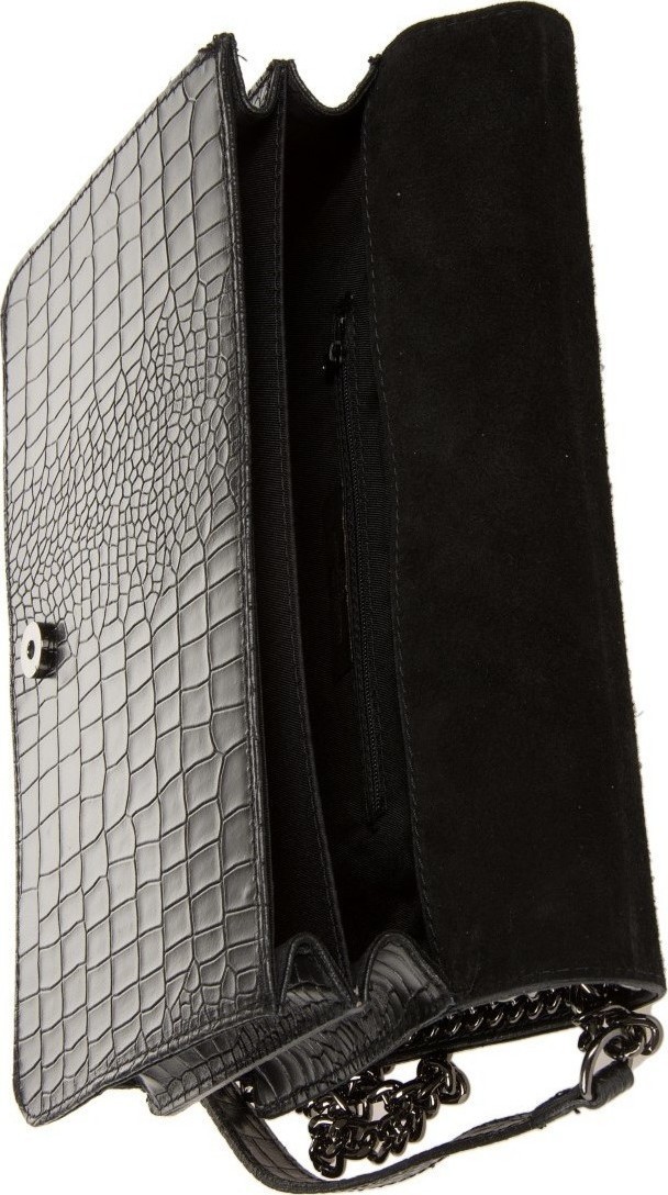 Geanta de umar din piele naturala Antonia Moretti AM0297, negru, #2, Bagsy