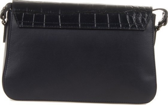 Geanta de umar din piele naturala Antonia Moretti AM0337, Albastru, #3, Bagsy