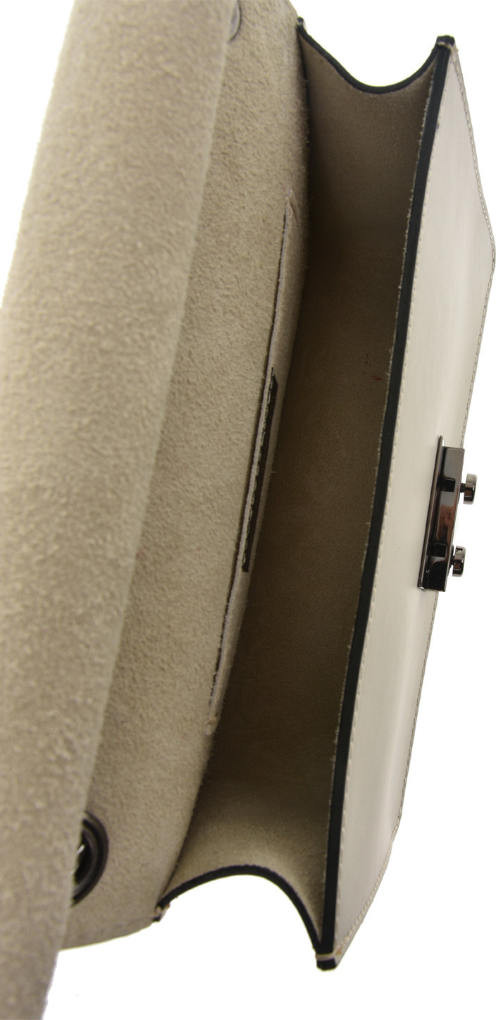 Geanta de umar din piele naturala Antonia Moretti AM0697, Bej, #5, Bagsy