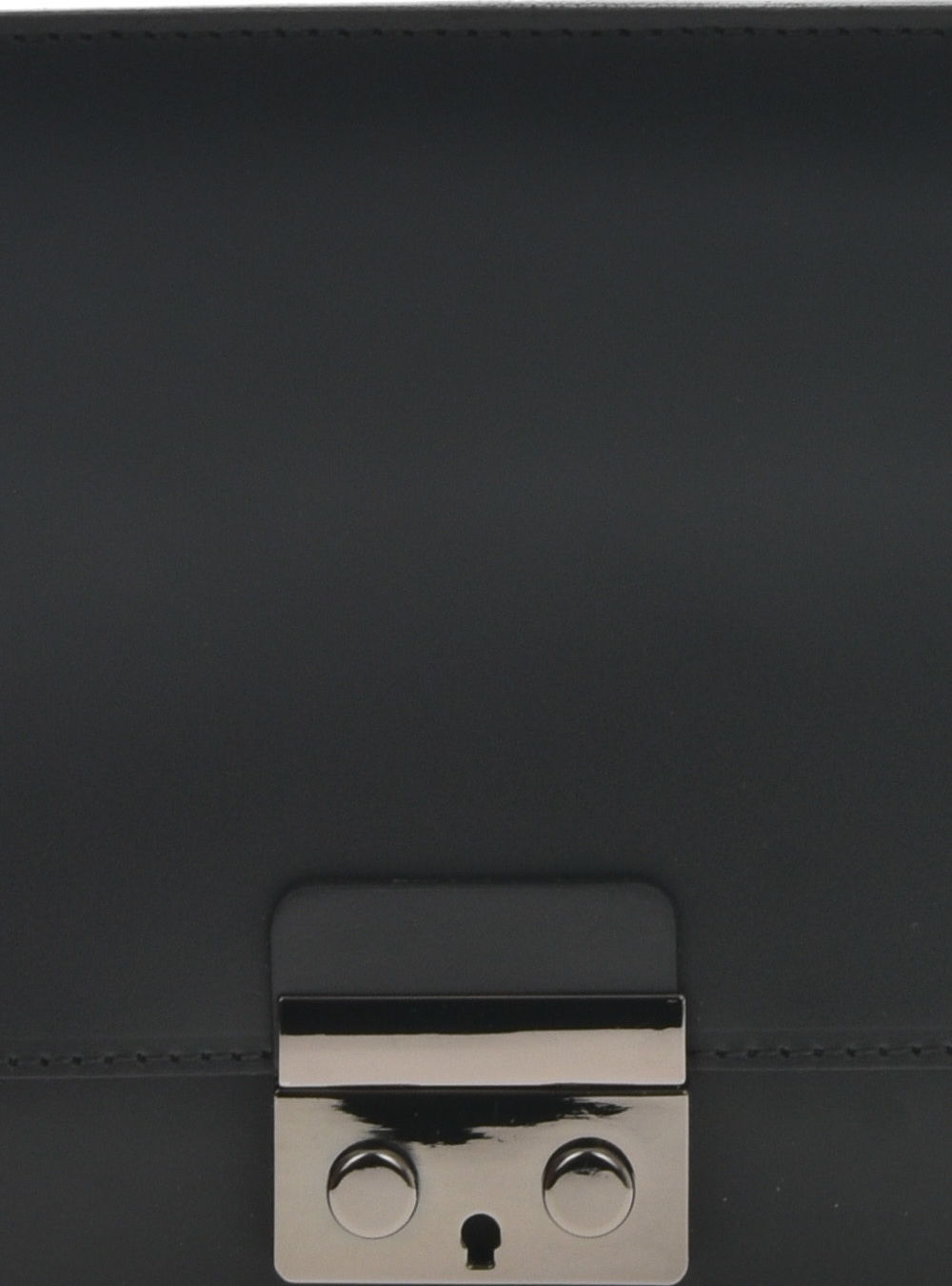 Geanta de umar din piele naturala Antonia Moretti AM0697, Negru, #5, Bagsy