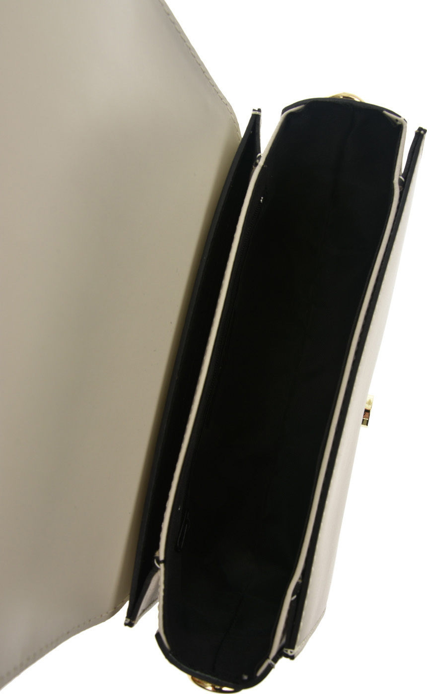 Geanta de umar din piele naturala Antonia Moretti AM0700, Bej, #4, Bagsy