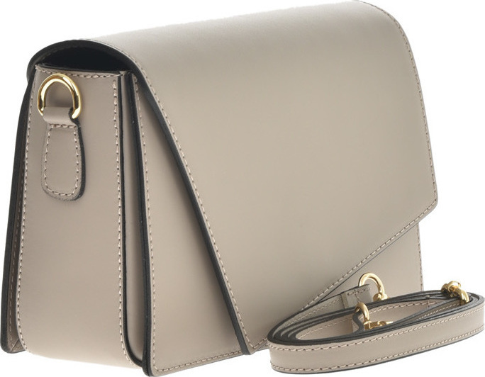 Geanta de umar din piele naturala Antonia Moretti AM0700, Grej, #4, Bagsy