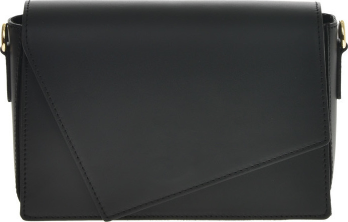 Geanta de umar din piele naturala Antonia Moretti AM0700, Negru, #1, Bagsy