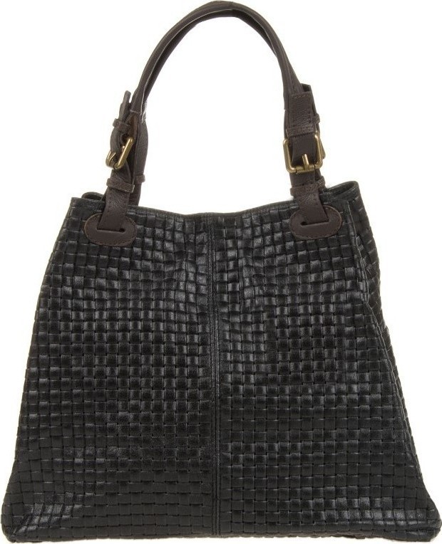 Geanta de mana din piele naturala Chiara Canotti CC0207, Negru, #1, Bagsy