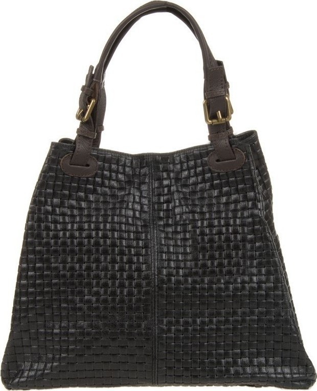 Geanta de mana din piele naturala Chiara Canotti CC0207, Negru, #4, Bagsy