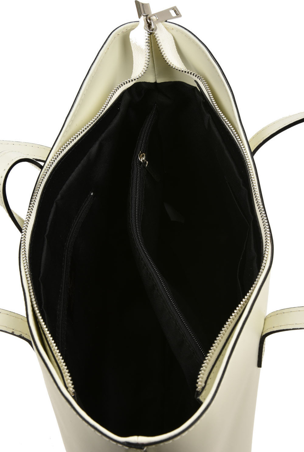 Geanta de mana din piele naturala Chiara Canotti CC0370, Bej, #4, Bagsy