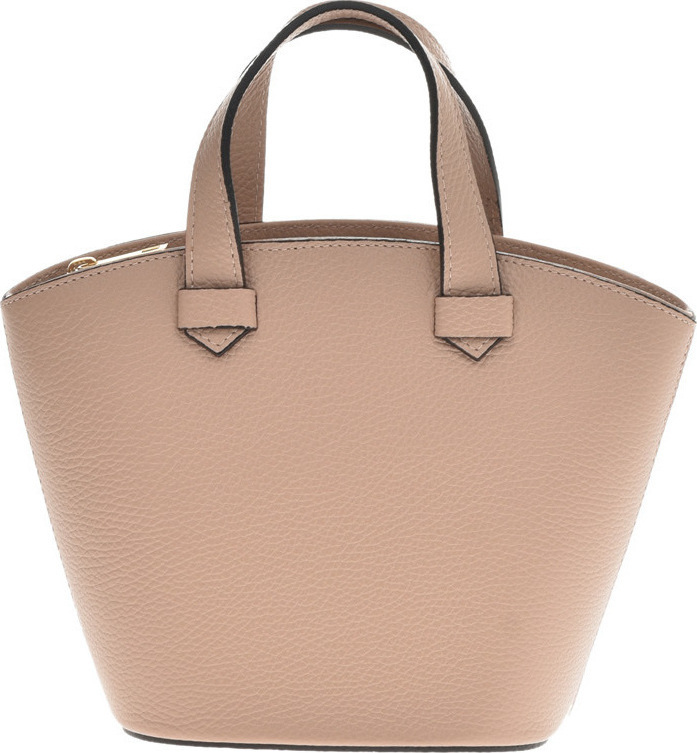 Geanta tote din piele naturala Chiara Canotti CC0726, Roz prafuit, #1, Bagsy