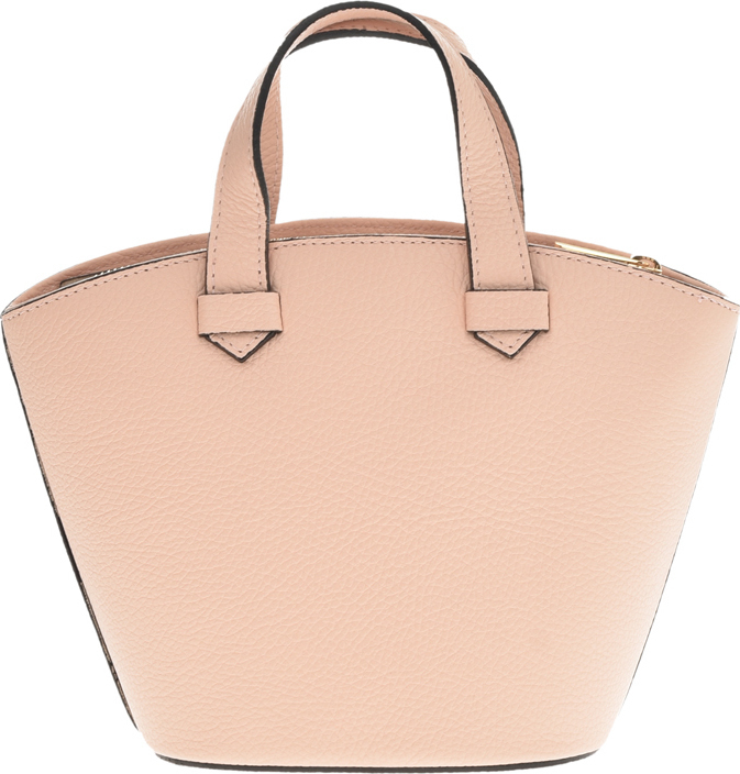 Geanta tote din piele naturala Chiara Canotti CC0726, Roz, #3, Bagsy