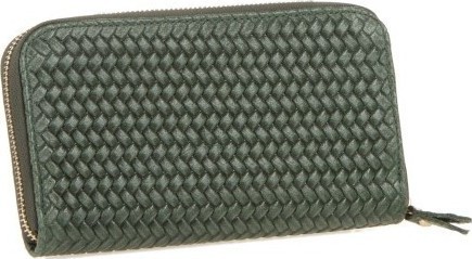 Portofel dama din piele naturala Chiara Canotti CC0346, Verde, #2, Bagsy