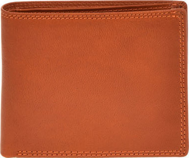 Portofel barbati din piele naturala Promesse PR0531, Portocaliu, #1, Bagsy