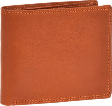 Portofel barbati din piele naturala Promesse PR0531, Portocaliu, #2, Bagsy