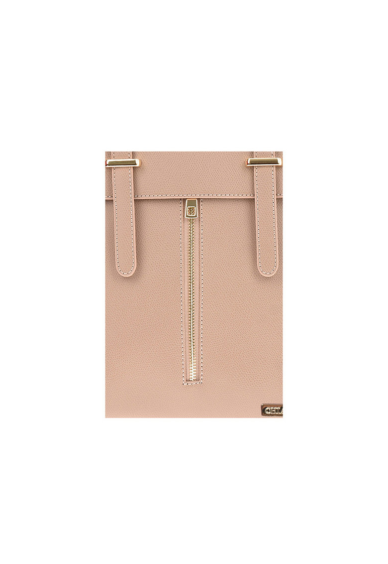 Rucsac dama din piele naturala Chiara Canotti CC0251, Roz prafuit, #4, Bagsy