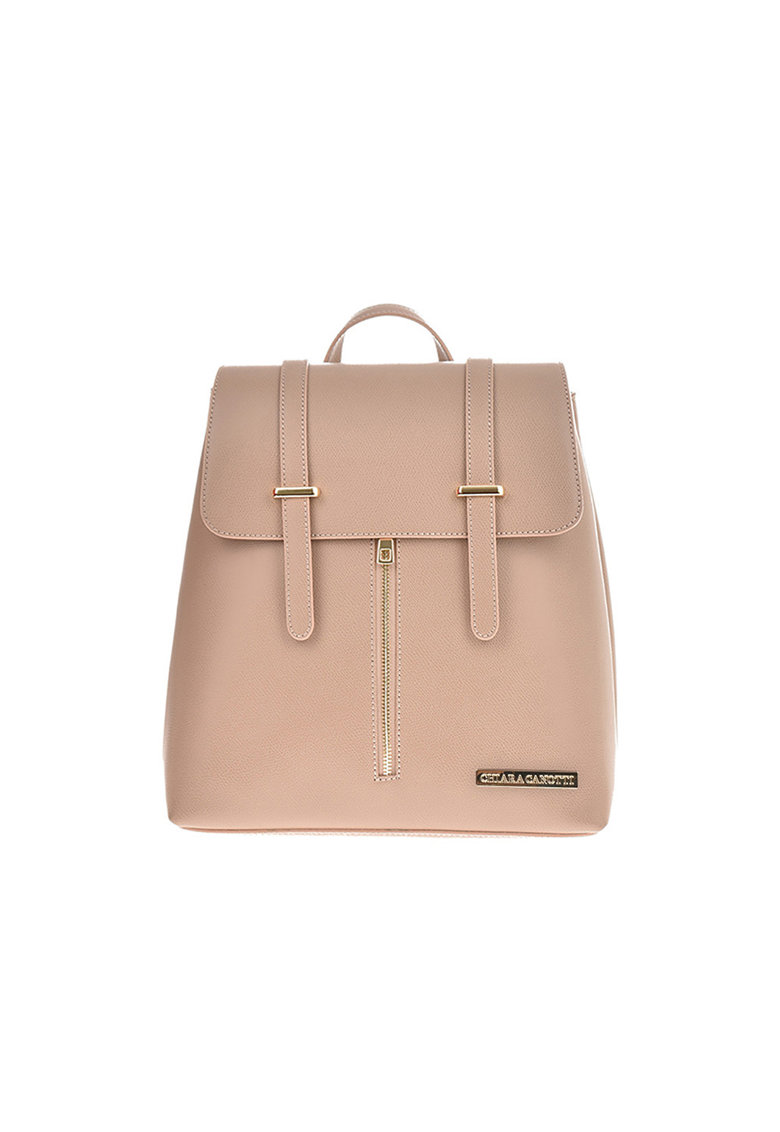 Rucsac dama din piele naturala Chiara Canotti CC0251, Roz prafuit, #1, Bagsy